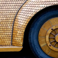 Momir Bojic - This guy made himself a wooden Beetle