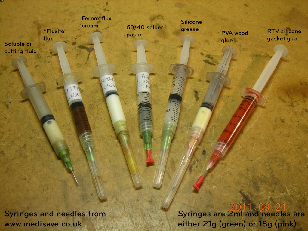 Uses for disposable syringes